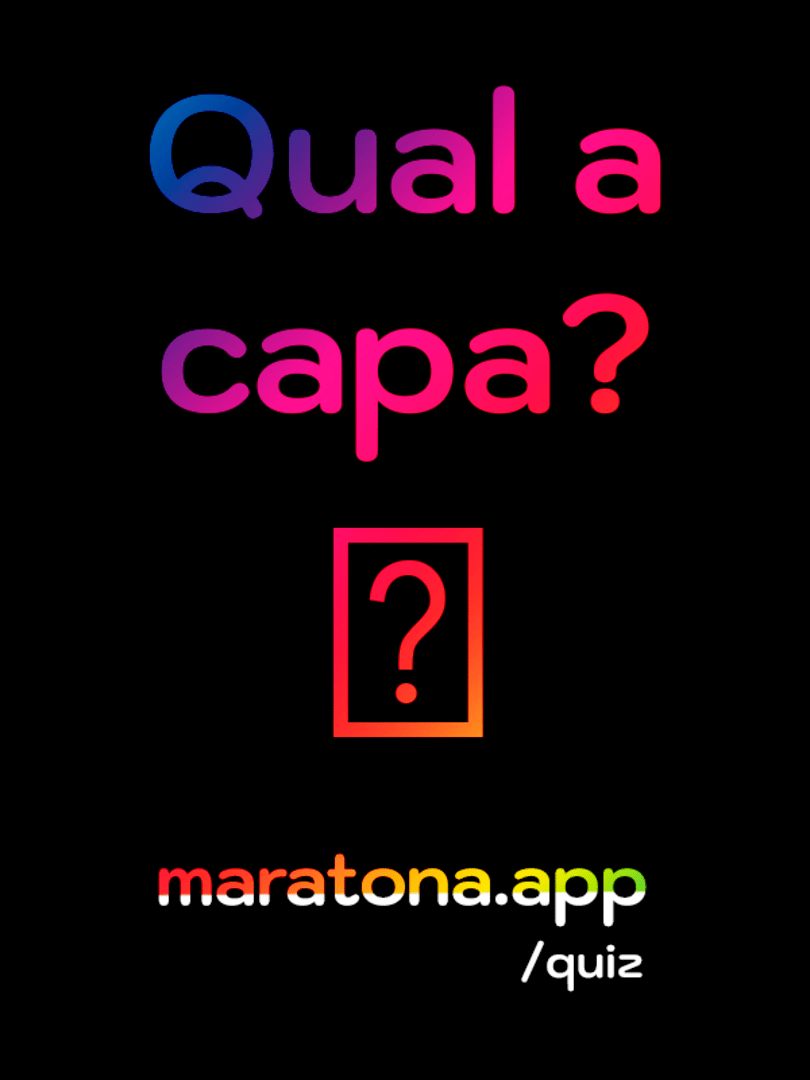 Qual a Capa? Cover