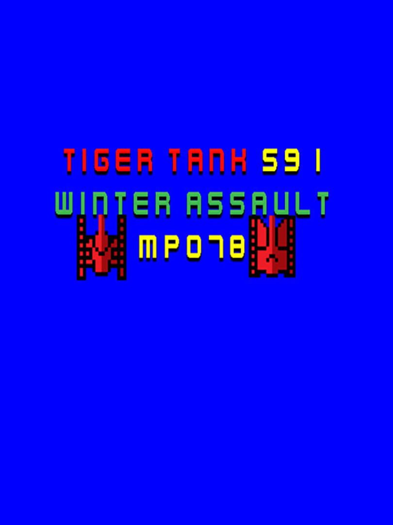 Tiger Tank 59 I: Winter Assault MP078 (2021)