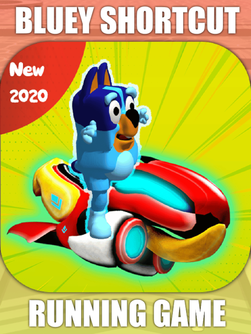 Bluey Shortcut Running Game Cover