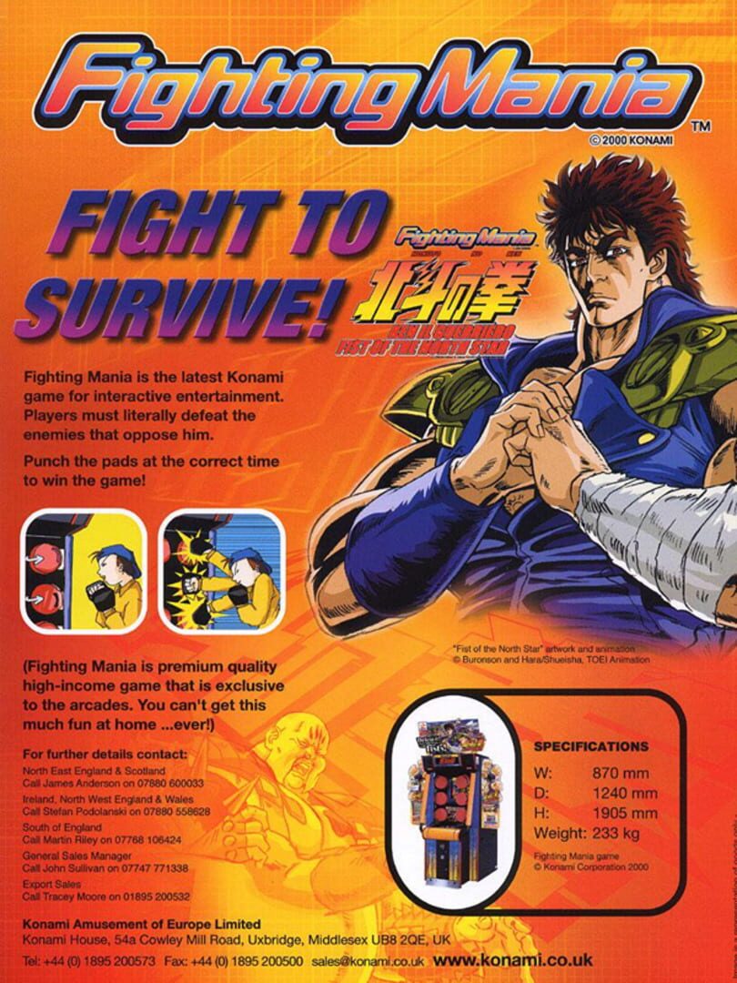 Fighting Mania: Fist of the North Star (2000)