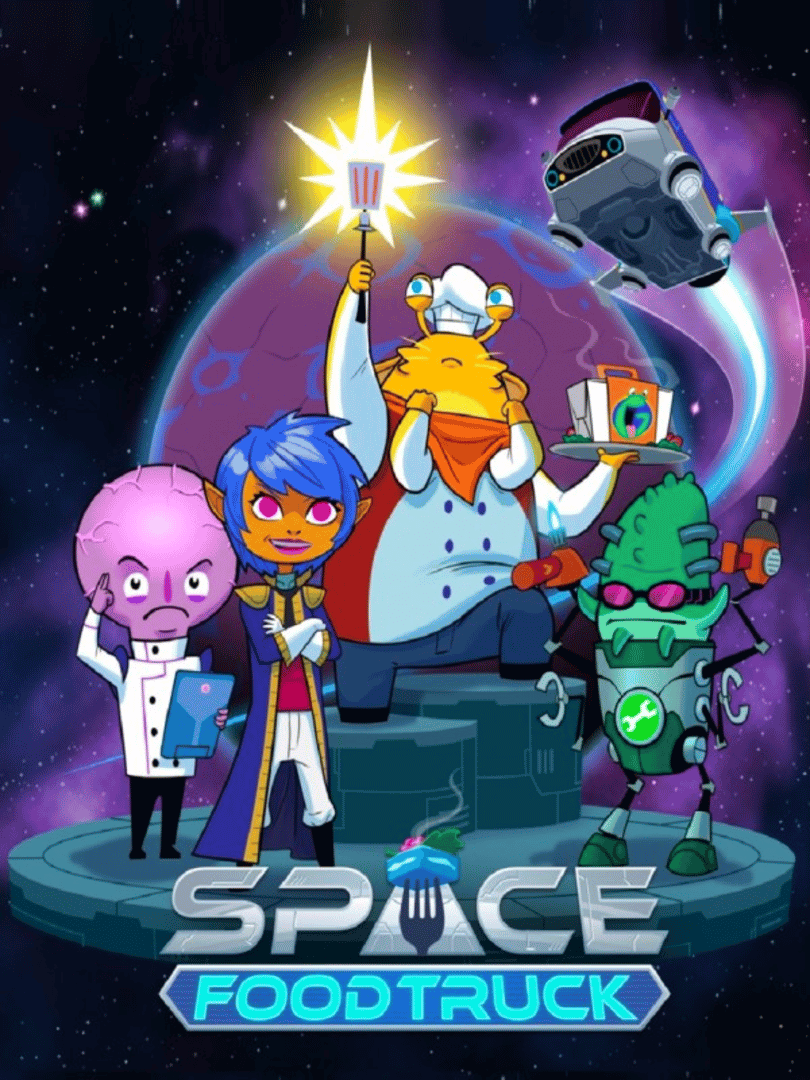 Space Food Truck Cover
