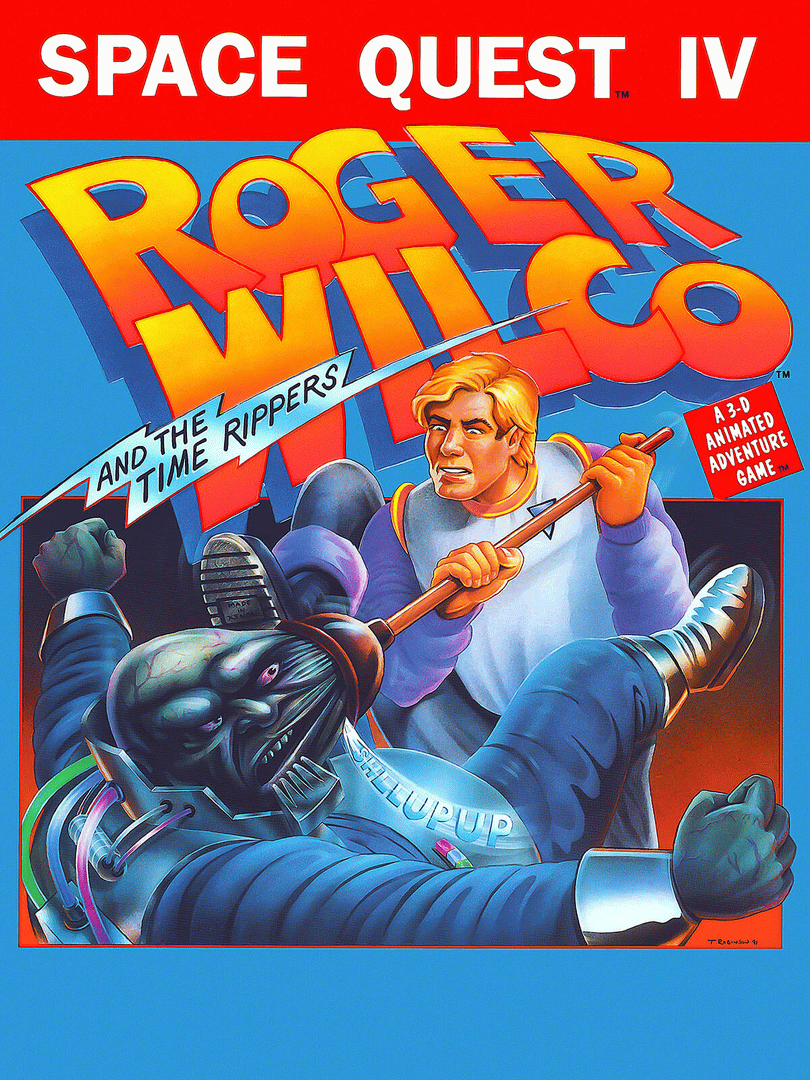 Space Quest IV: Roger Wilco and the Time Rippers Cover