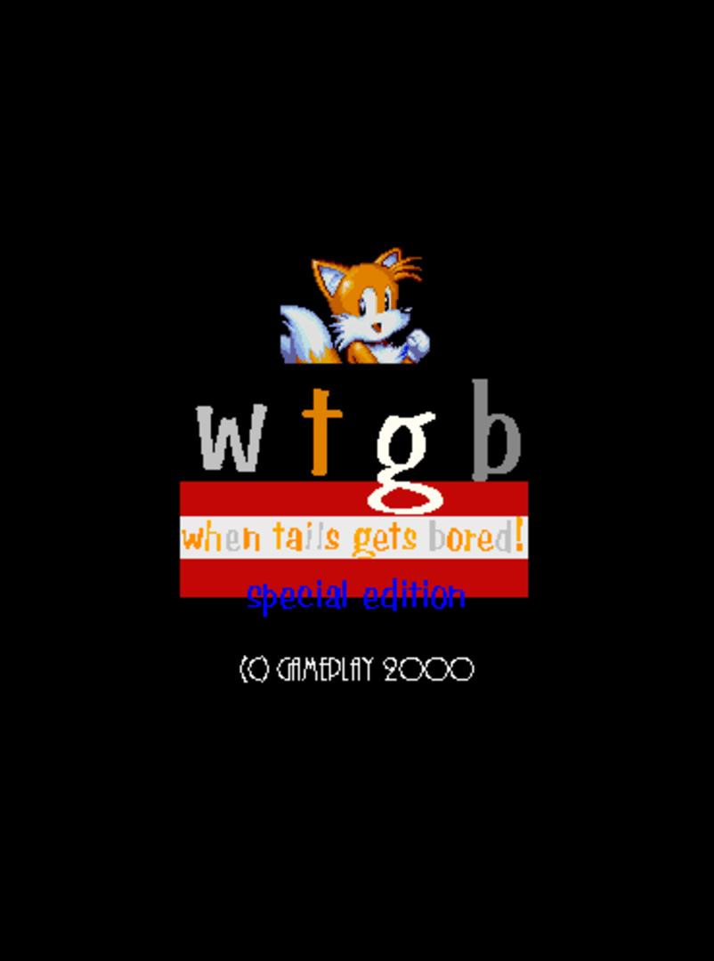 When Tails Gets Bored Cover