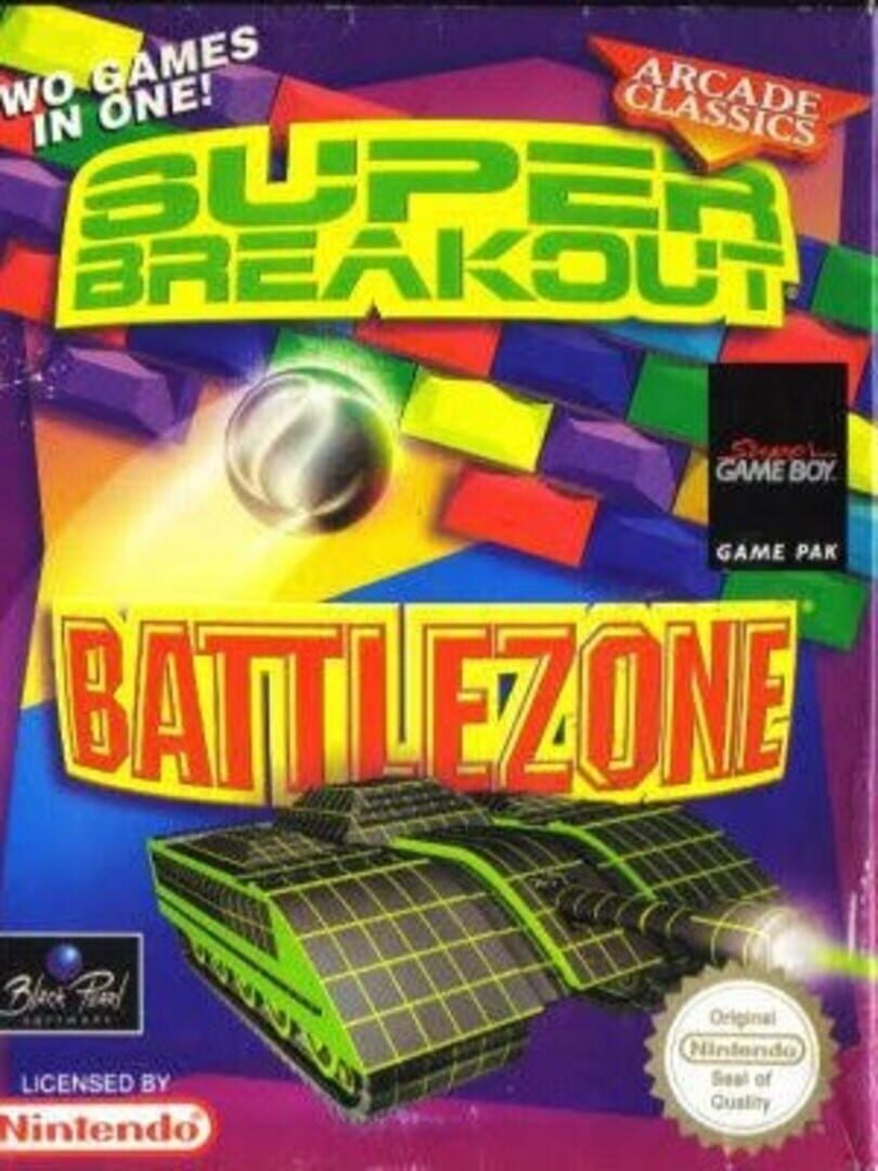 Arcade Classics: Super Breakout/Battlezone cover art