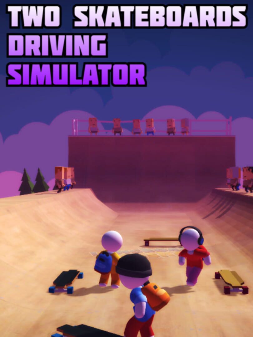 Two Skateboards Driving Simulator