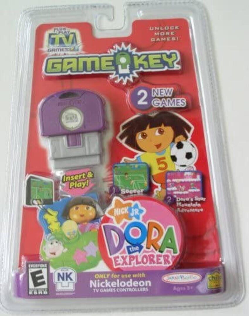 Cover image of GameKey: Dora the Explorer - Soccer / Dora's Star Mountain Adventure
