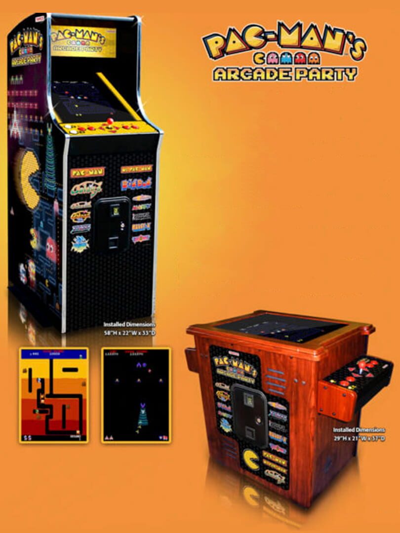 Pac-Man's Arcade Party cover art