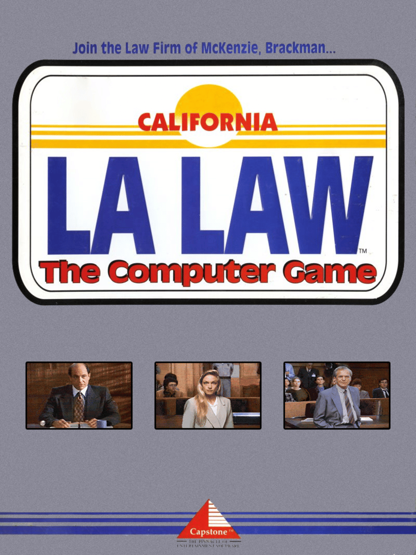 L.A. Law: The Computer Game Cover