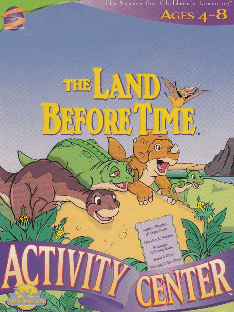 The Land Before Time: Activity Center Cover