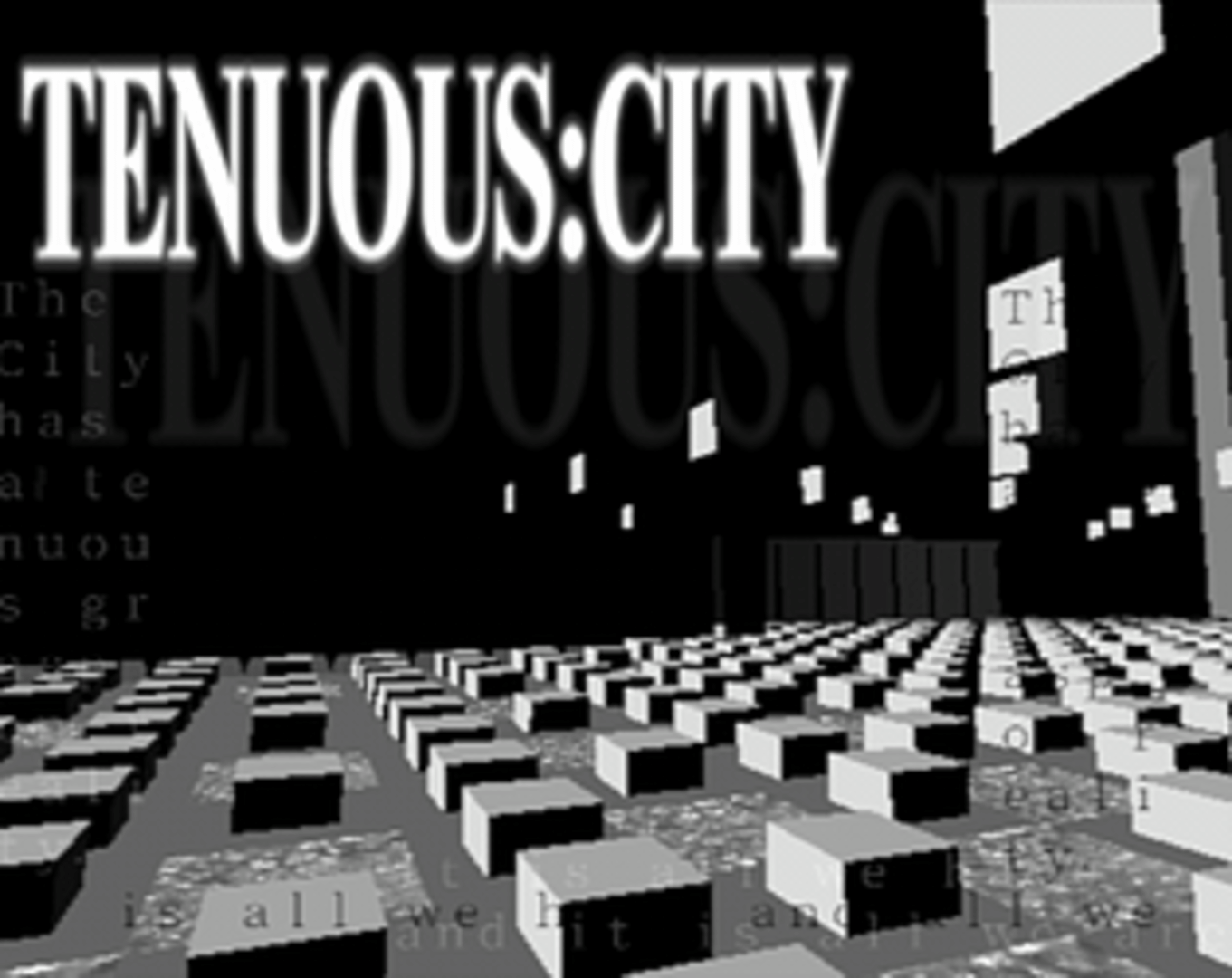 Tenuous:City Cover