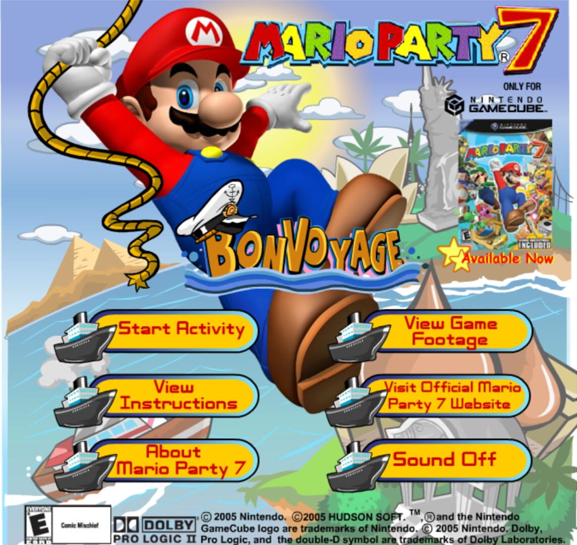 Mario Party 7 Bon Voyage Quiz (2005)