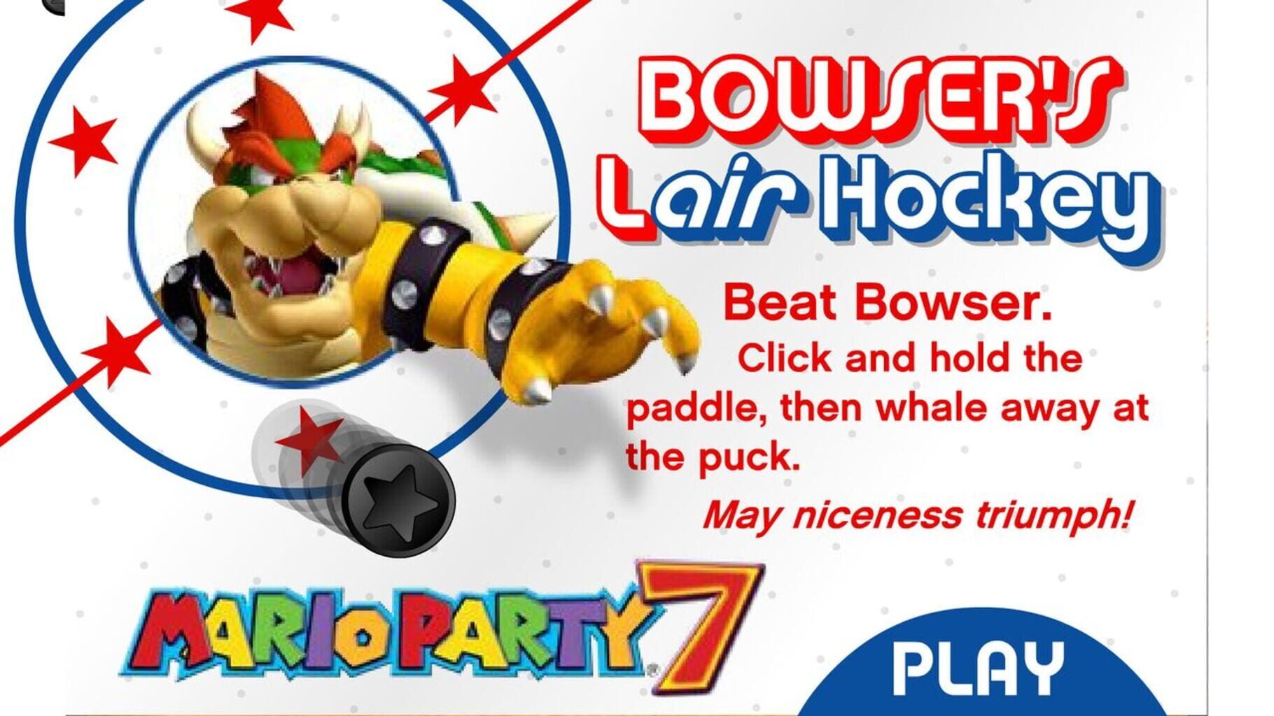 Mario Party 7: Bowser's Lair Hockey (2005)