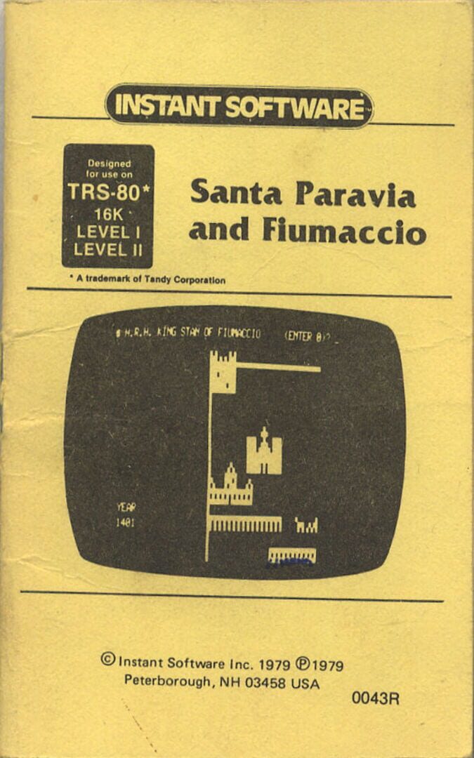 Santa Paravia and Fiumaccio (1978)