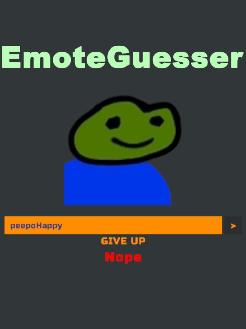 EmoteGuesser (2022)