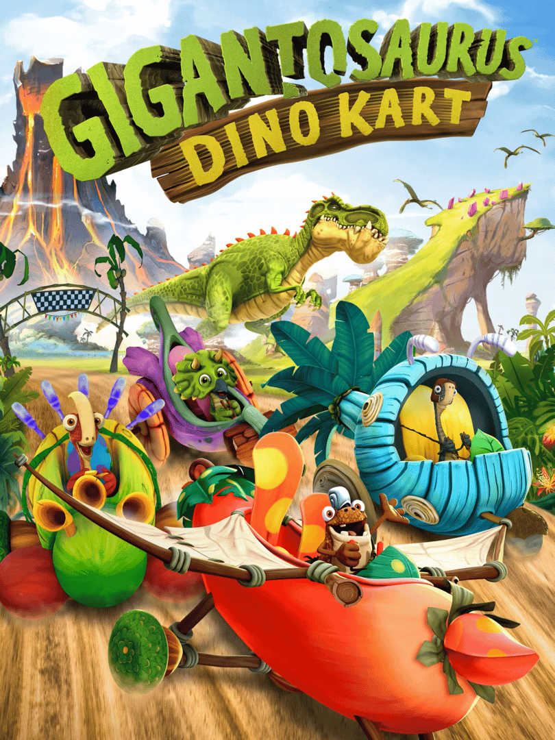 Gigantosaurus Dino Kart Cover
