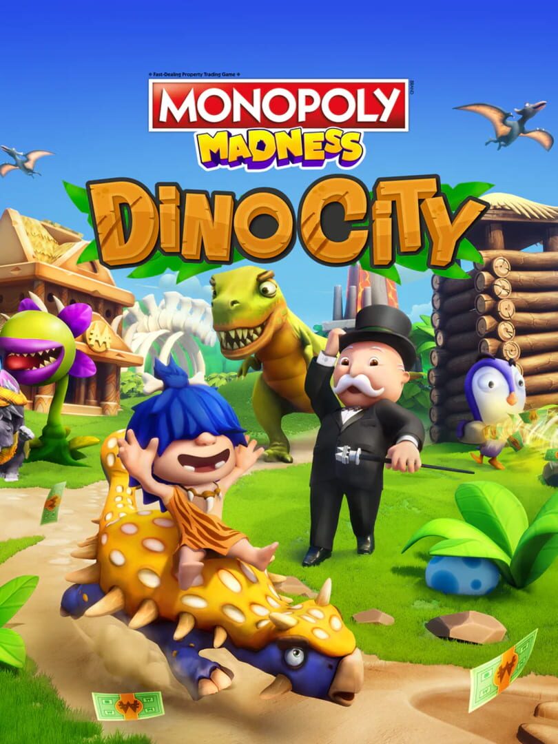 Monopoly Madness: Dino City cover art