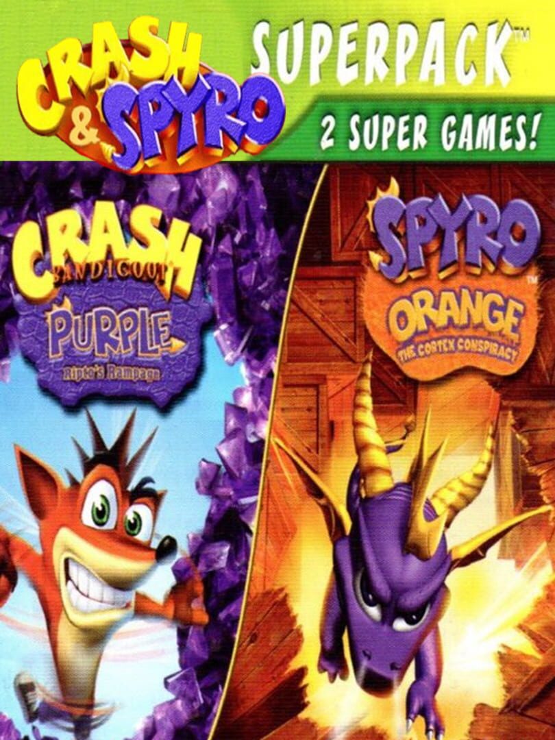 Crash & Spyro Superpack: Crash Bandicoot Purple/Spyro Orange