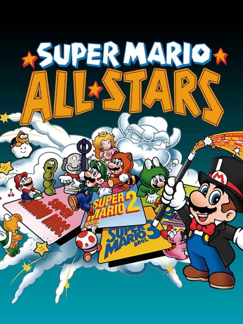 Super Mario All-Stars cover art