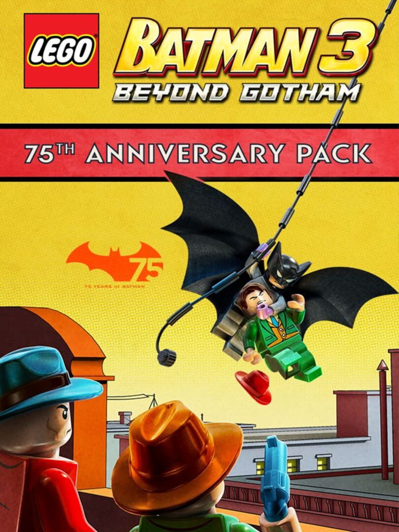 LEGO Batman 3: Beyond Gotham - Batman 75th Anniversary cover art