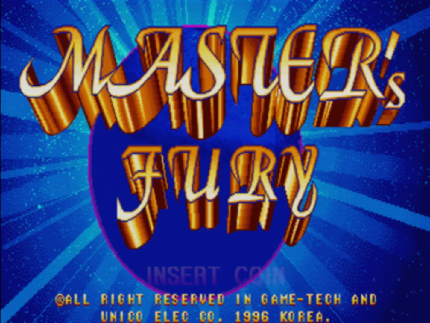 Master's Fury (1996)