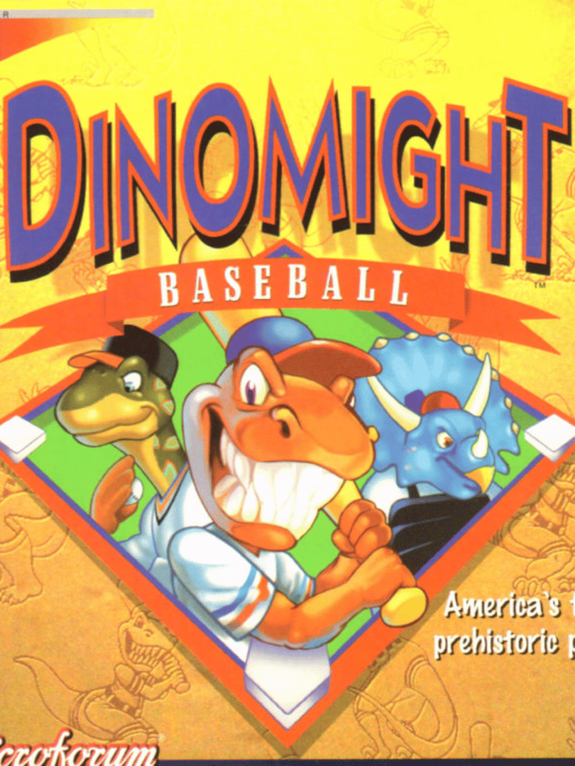 DinoMight Baseball Cover