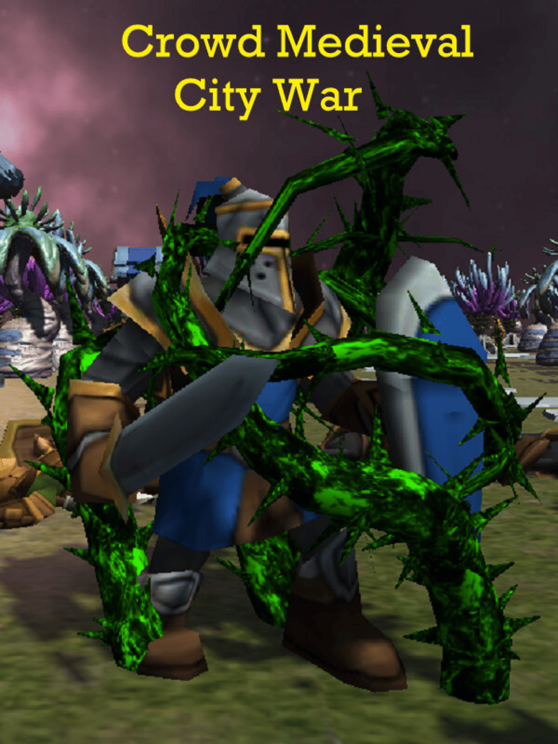 Crowd Medieval City War Cover