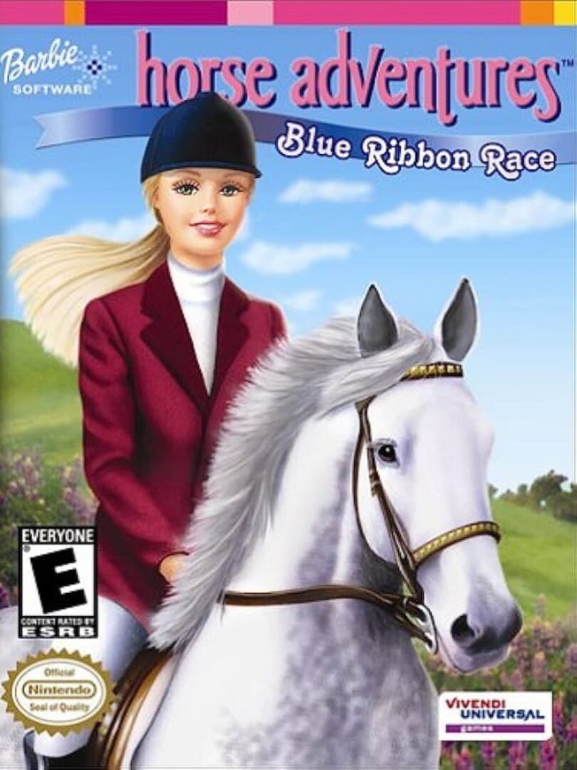 Игра Barbie Horse Adventures: Blue Ribbon Race (2003). Дата выхода,  трейлеры, системные требования, список переводов, скриншоты, арты, новости,  рейтинг, отзывы, решение проблем (устранение неисправностей), прохождение,  steam id, количество продаж.