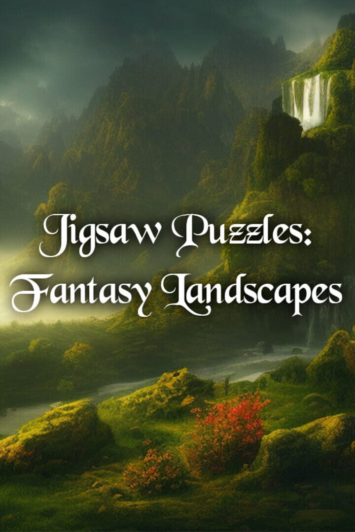 Cover image of Jigsaw Puzzles: Fantasy Landscapes