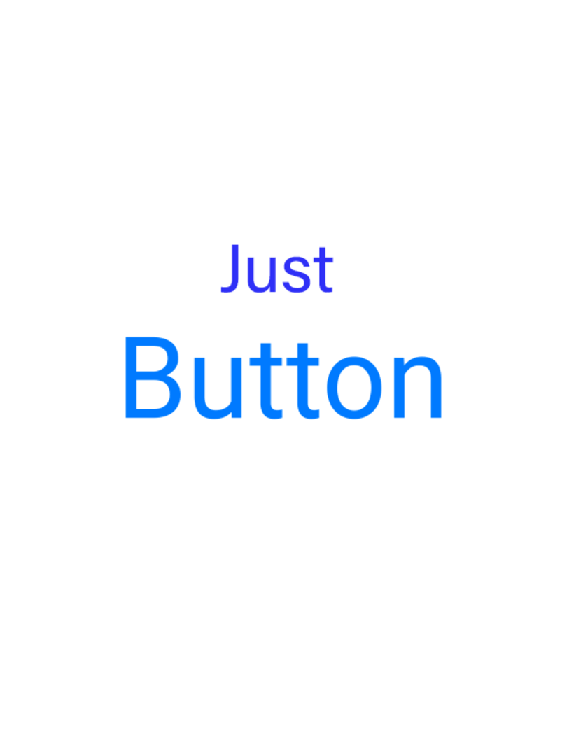 Just Button Cover