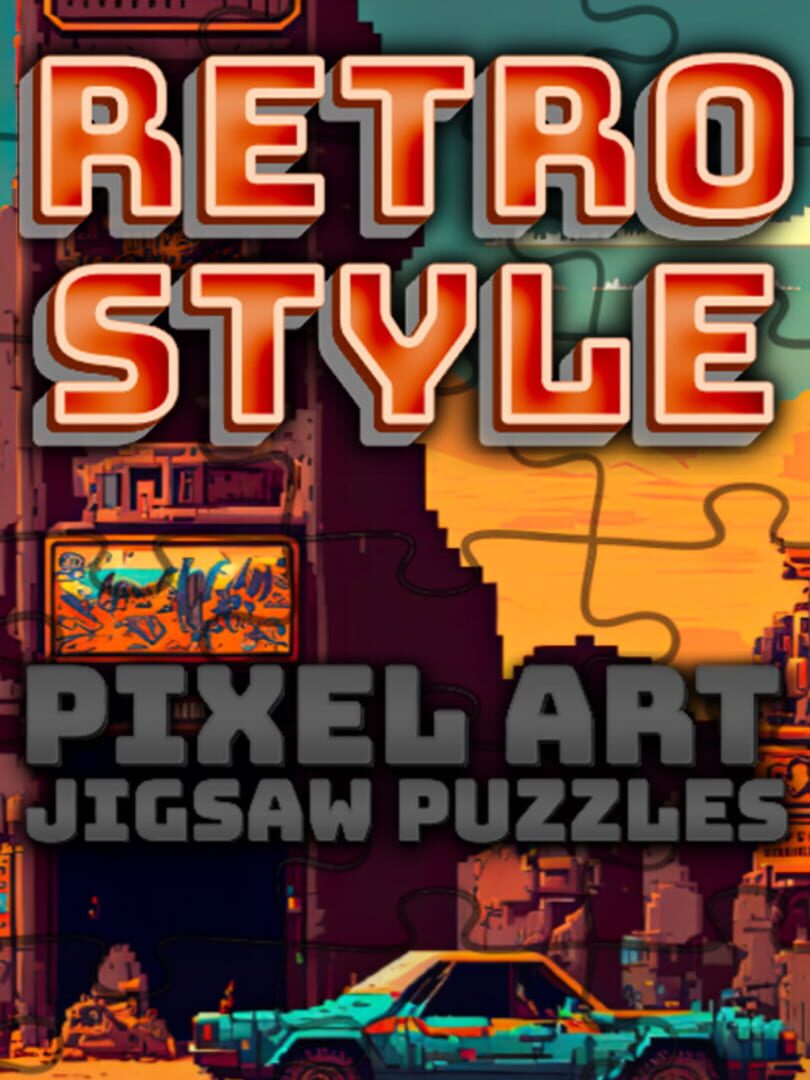 Retro Style: Pixel Art Jigsaw Puzzles cover art