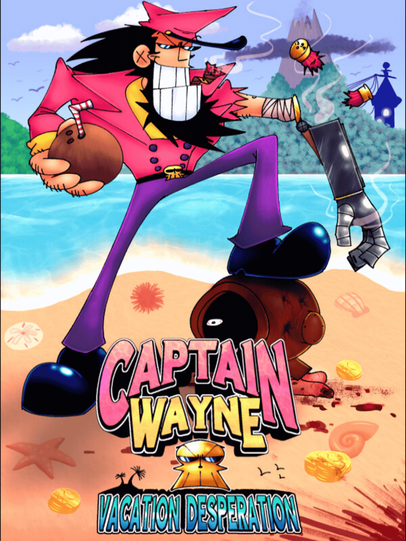 Captain Wayne: Vacation Desperation Cover