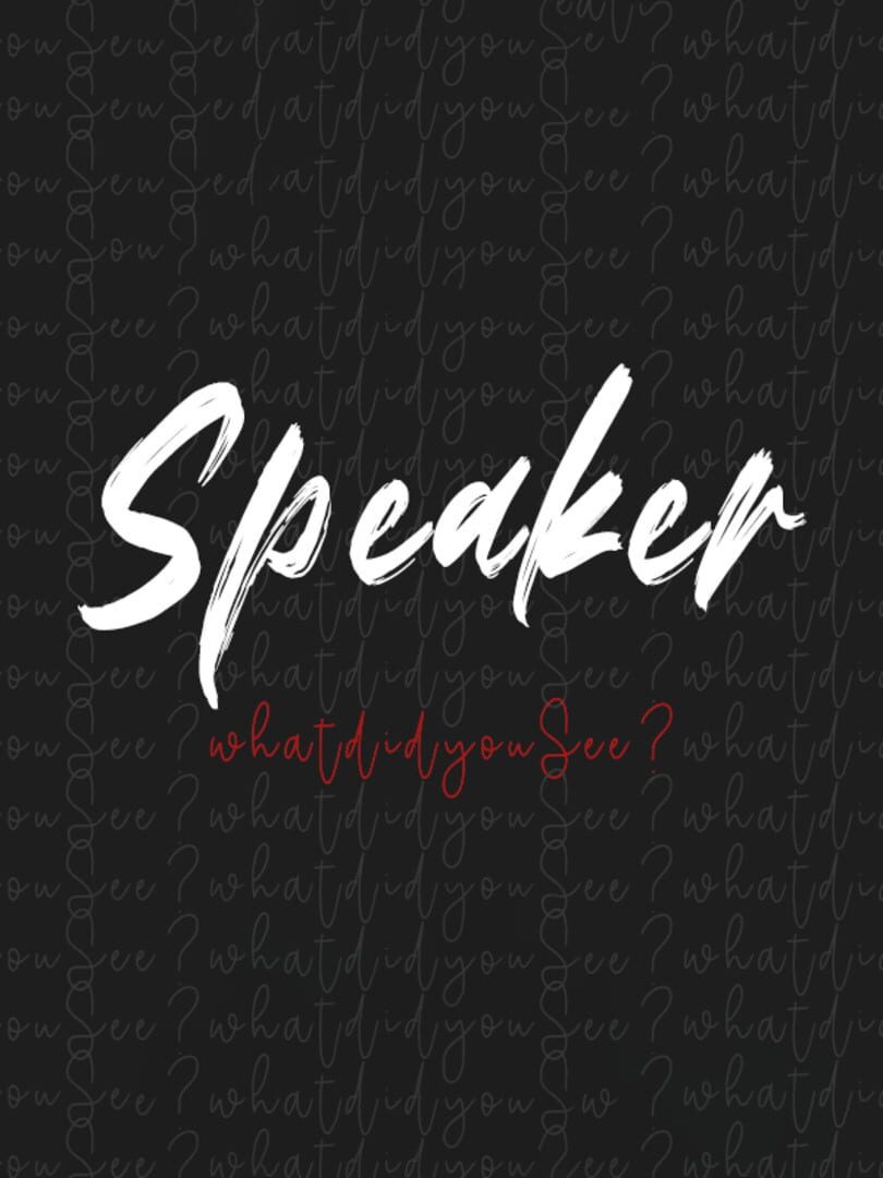 Jeu : Speaker