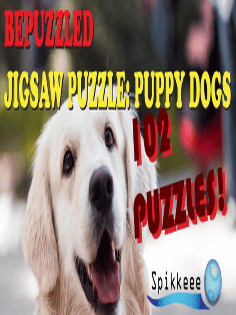 Bepuzzled Puppy Dog Jigsaw Puzzle Cover