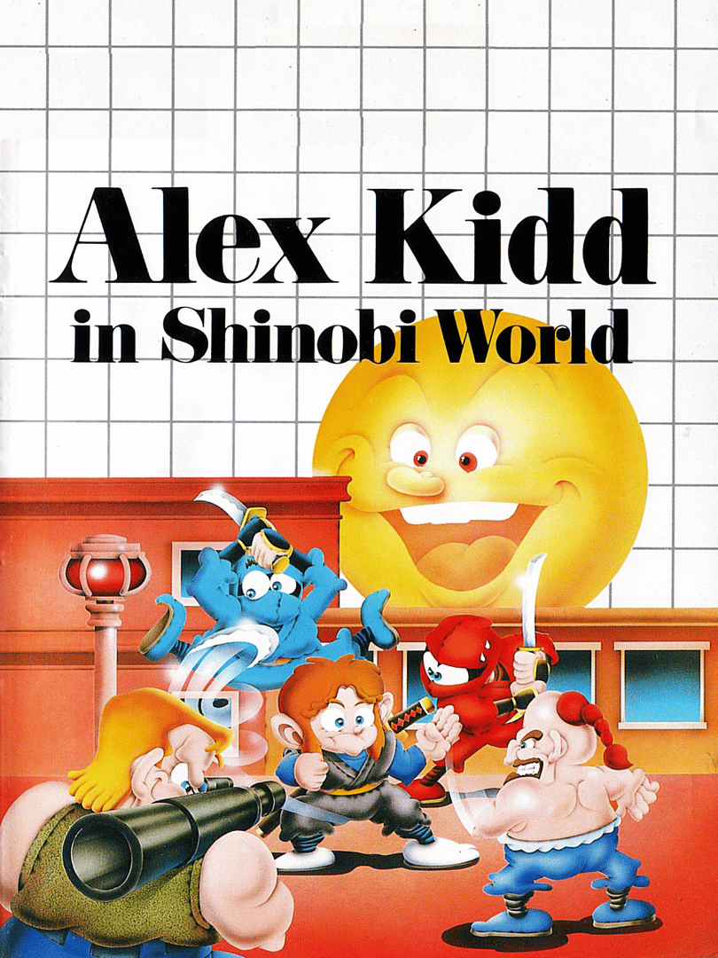 Alex Kidd in Shinobi World Cover