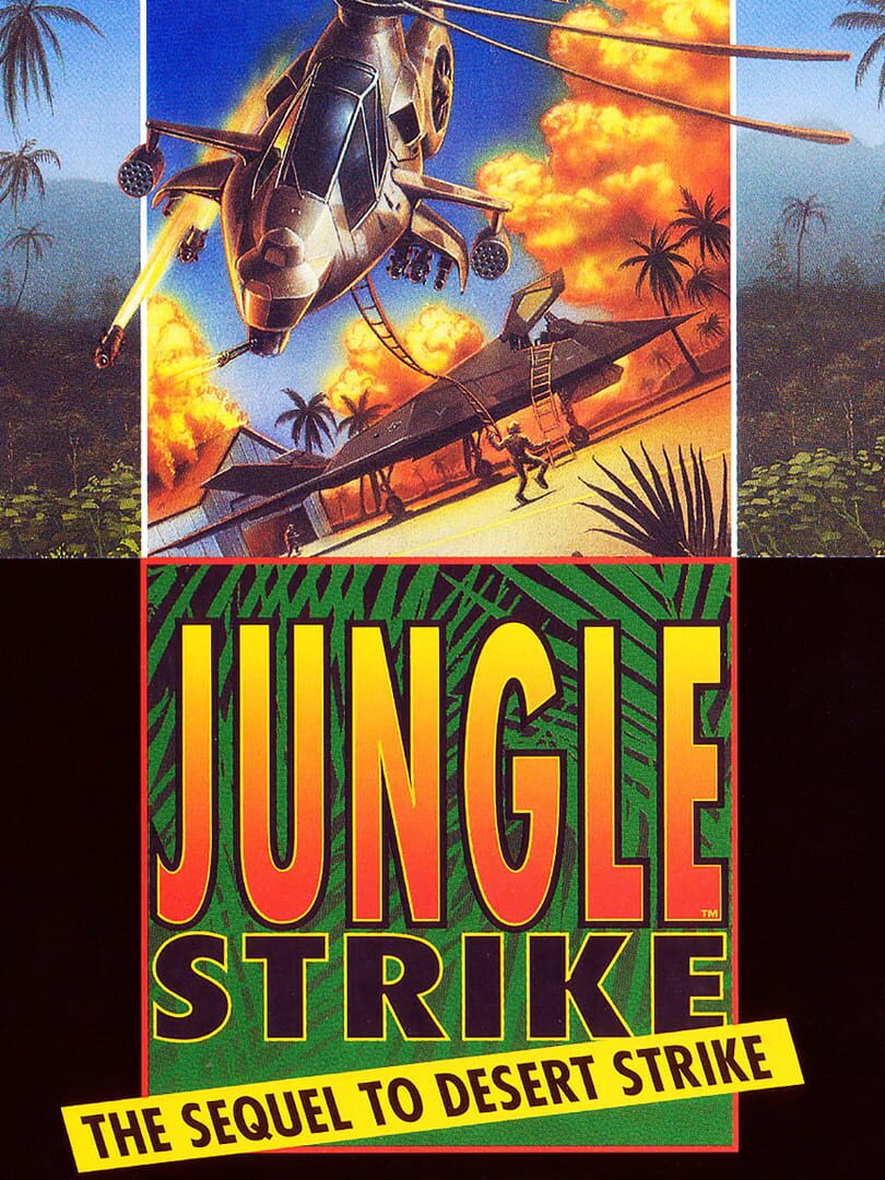 Jungle Strike: The Sequel to Desert Strike cover art