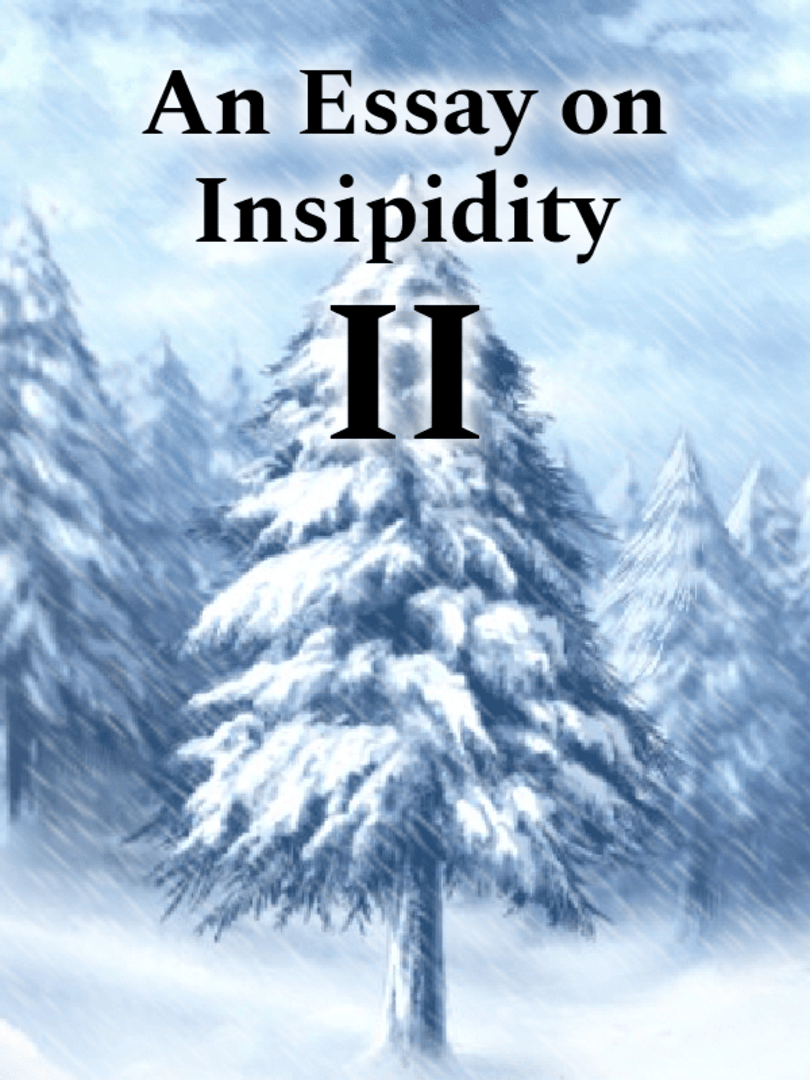 An Essay on Insipidity II Cover