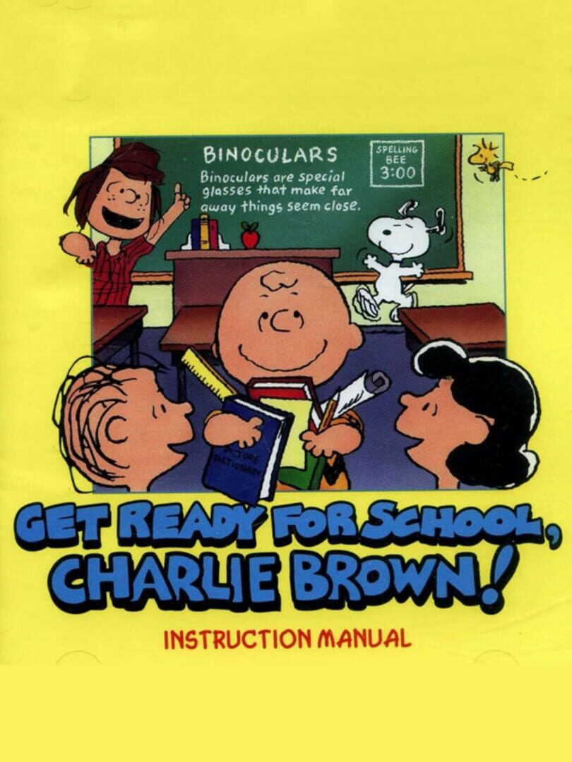 Get Ready For School, Charlie Brown! cover art