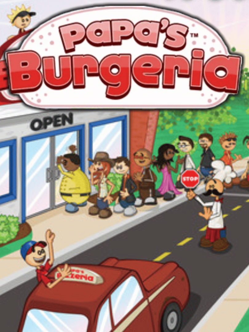 Papa's Burgeria Cover