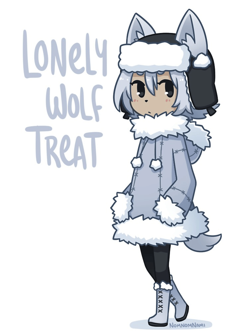 Lonely Wolf Treat Cover