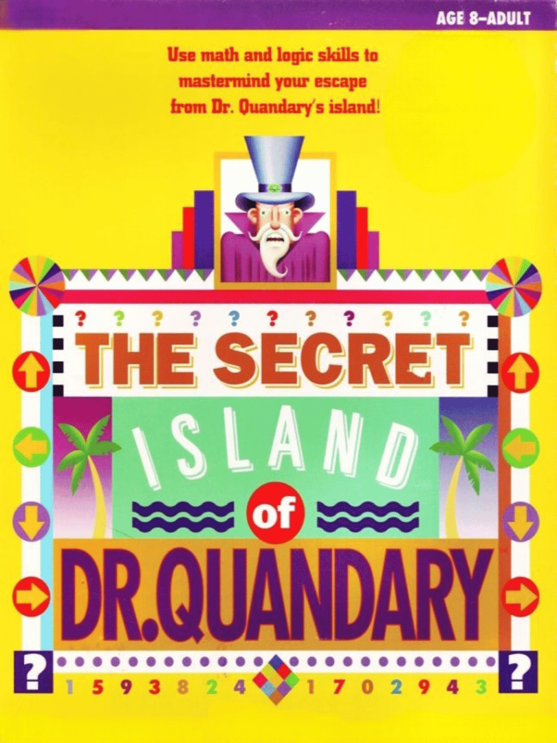 The Secret Island of Dr. Quandary Cover