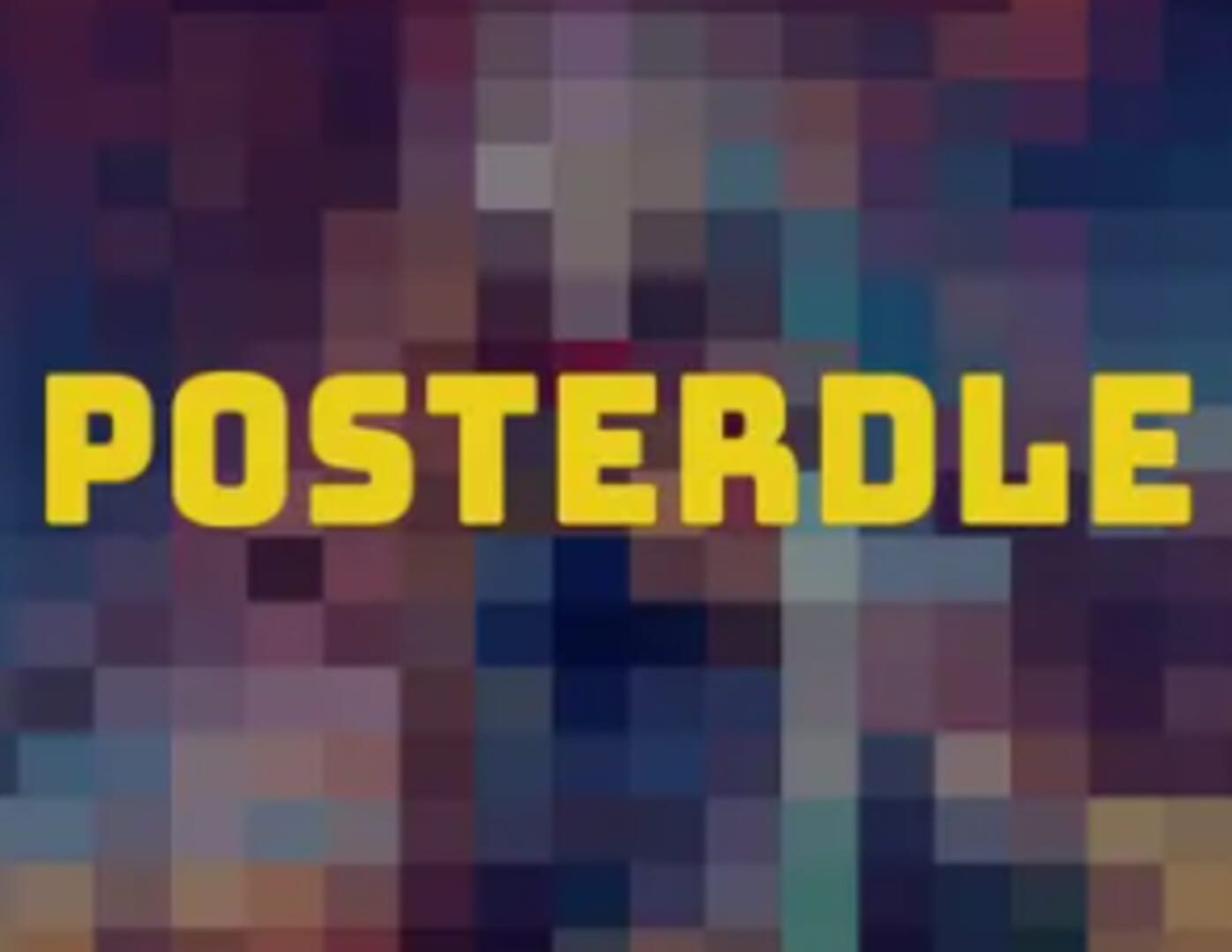 Posterdle (2022)