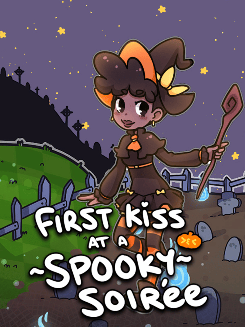 First Kiss at a Spooky Soiree Cover