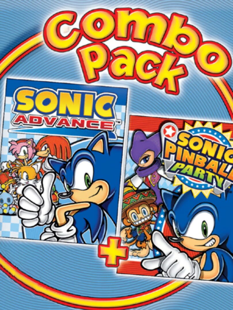 Combo Pack: Sonic Advance + Sonic Pinball Party cover art