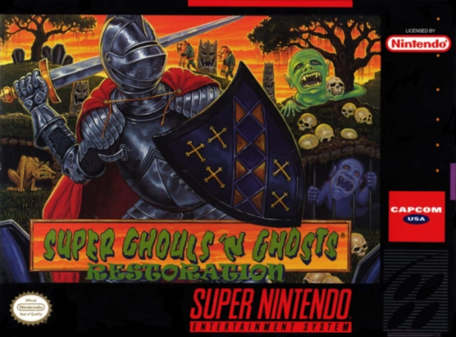 Super Ghouls'n Ghosts Restoration (2019)