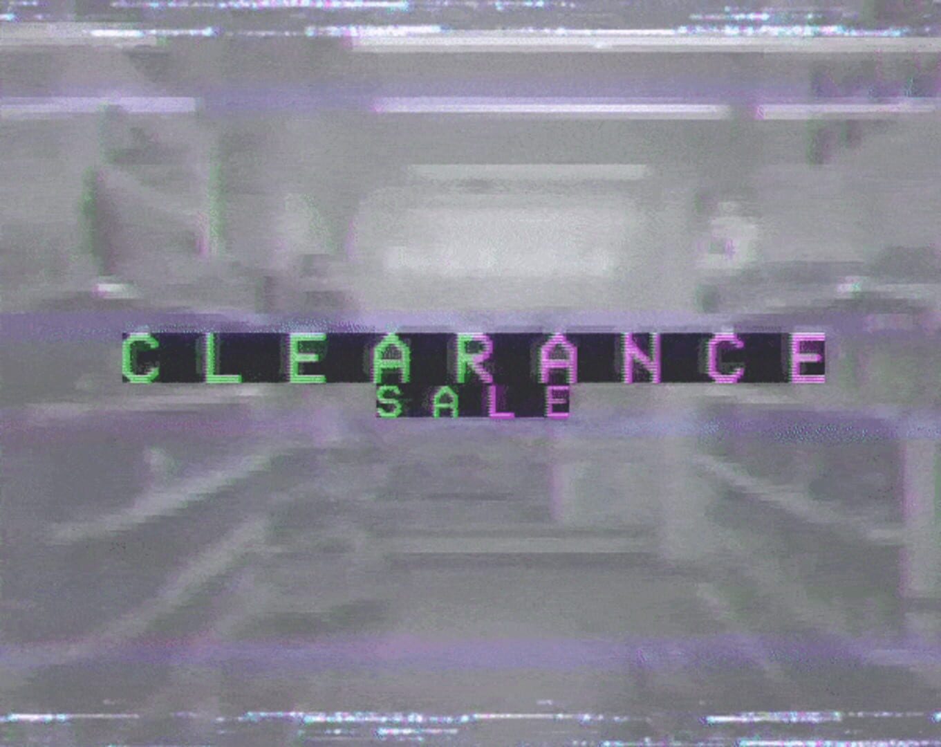 Clearance Sale