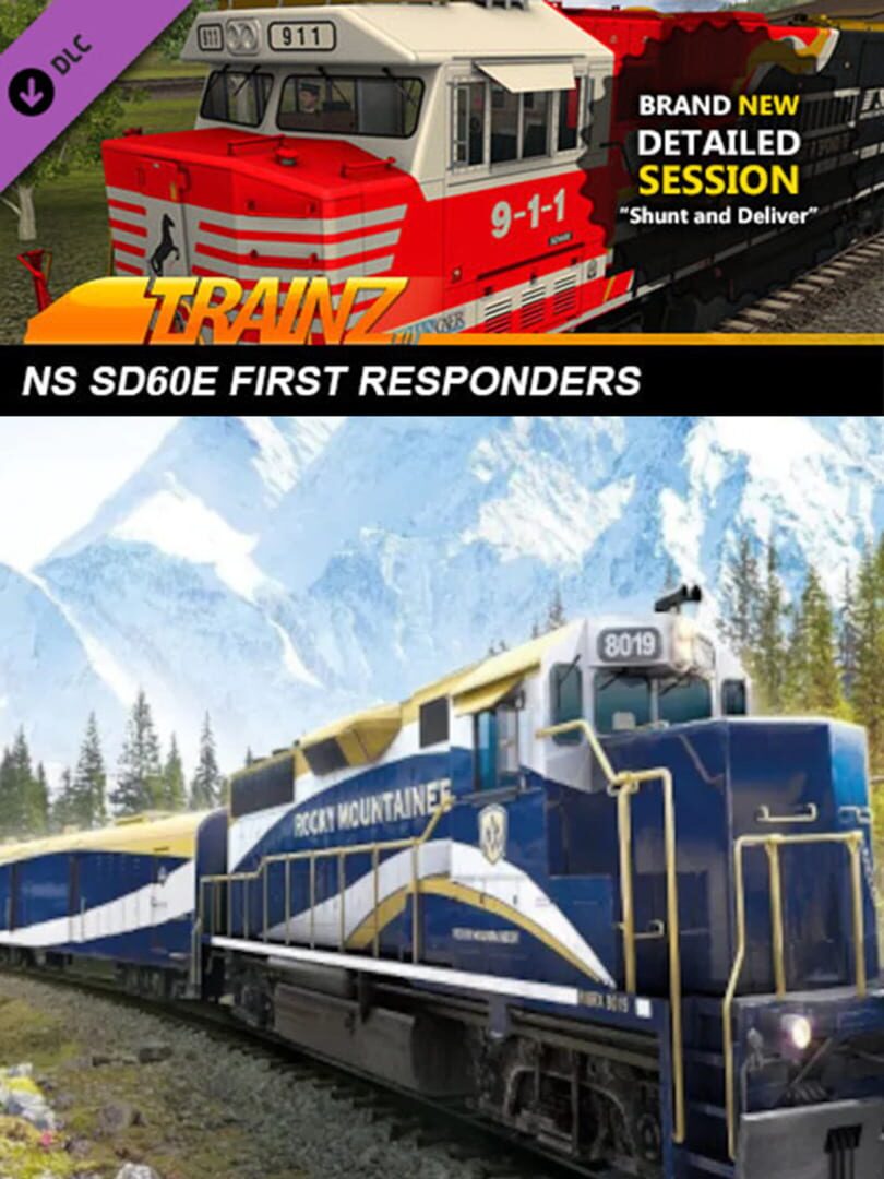 Trainz Railroad Simulator 2019: NS SD60E First Responders cover art