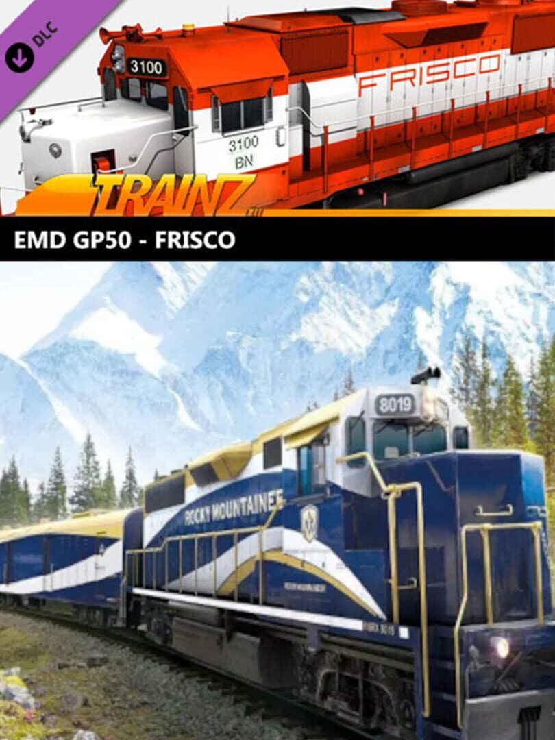Trainz Railroad Simulator 2019: EMD GP50 - FRISCO cover art