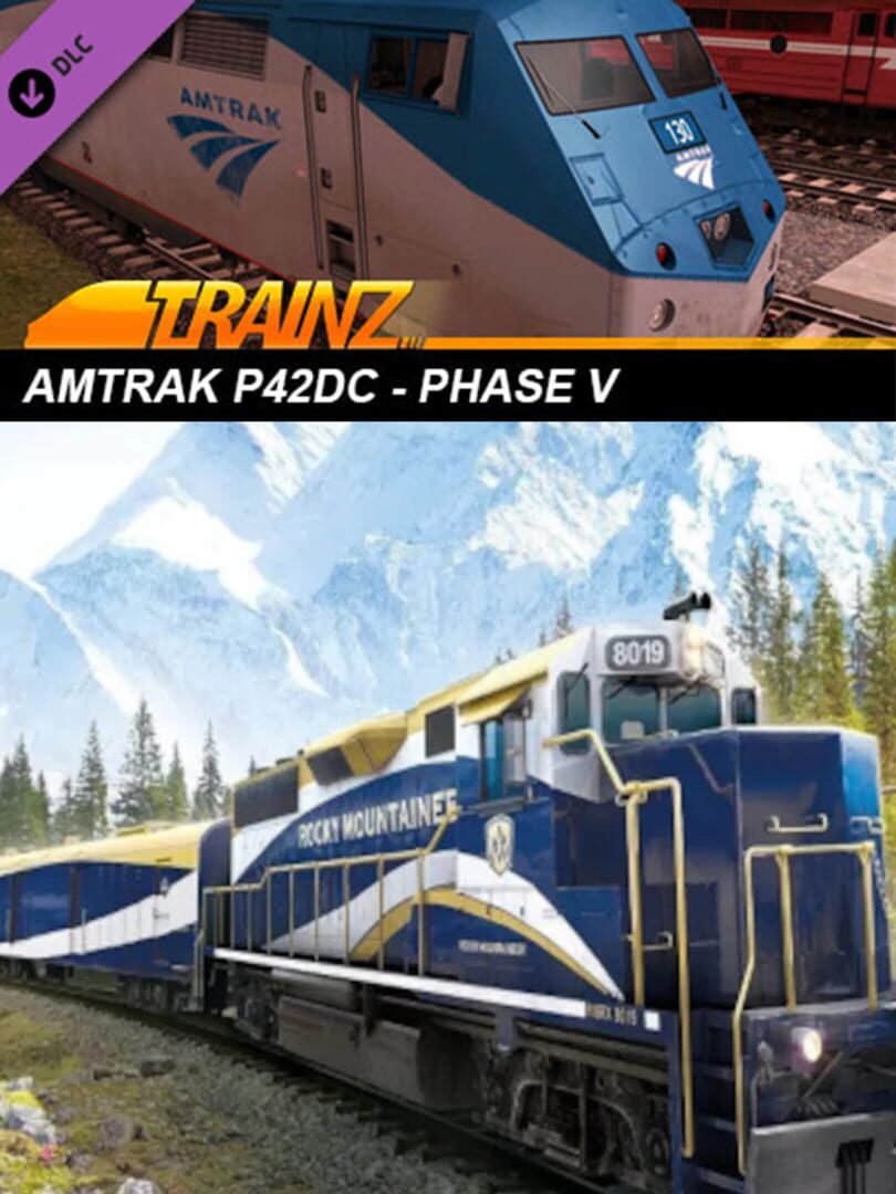 Trainz Railroad Simulator 2019: Amtrak P42DC - Phase V cover art