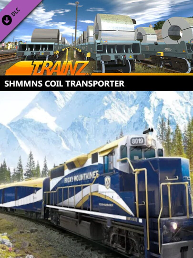 Trainz Railroad Simulator 2019: Shmmns Coil Transporter cover art