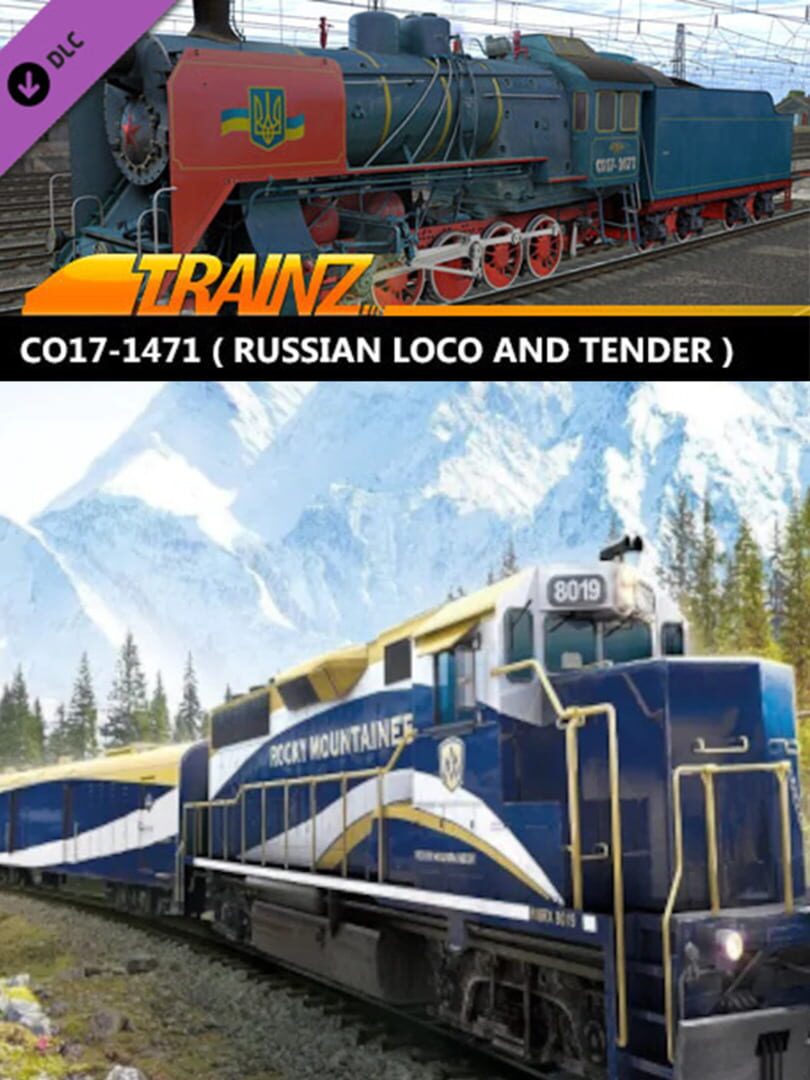 Trainz Railroad Simulator 2019: CO17-1471 Russian Loco and Tender cover art